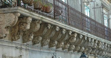 Dettaglio di balcone