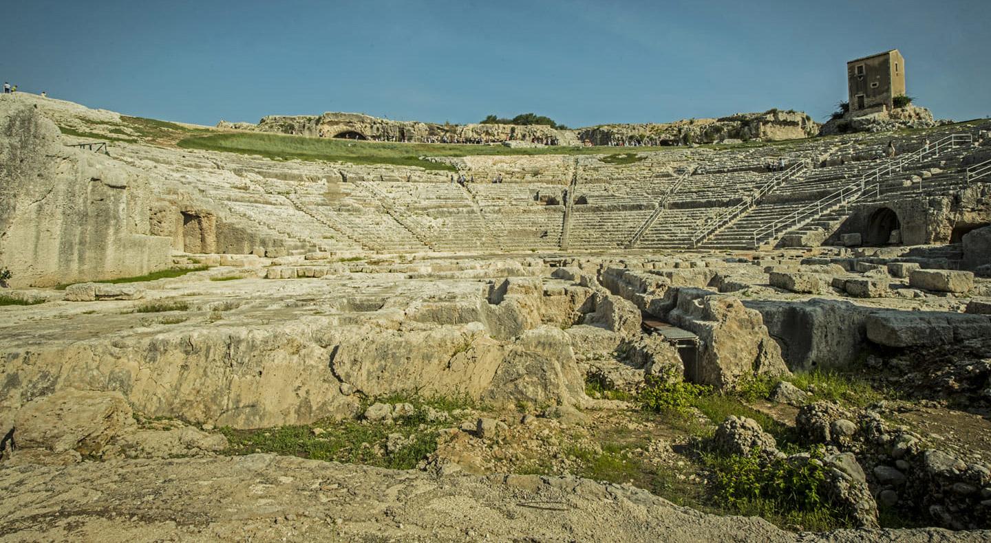 L'anfiteatro di Siracusa. Foto Maria Aloisi.